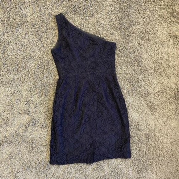 J.CREW Alexa Dress In leavers Lace Navy Size 2 Weddings & Parties Bridesmaid - Picture 9 of 12